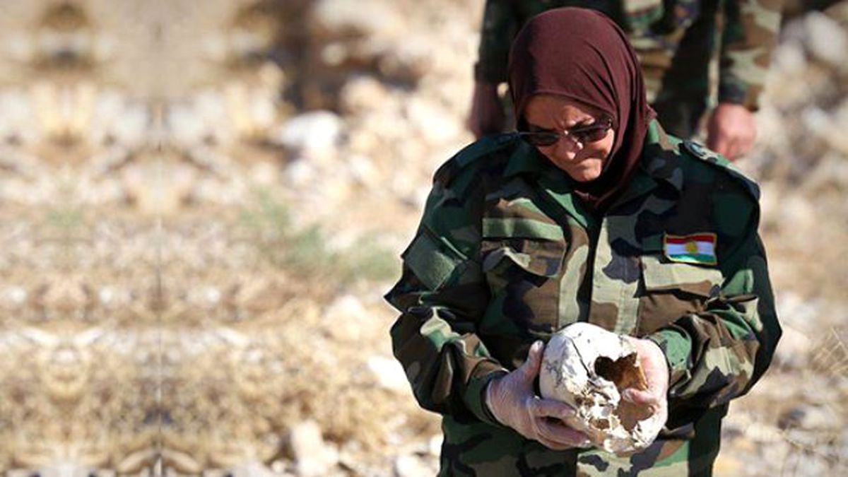 Şengal'de Ezidi Kürtlere Ait Toplu mezar Bulundu