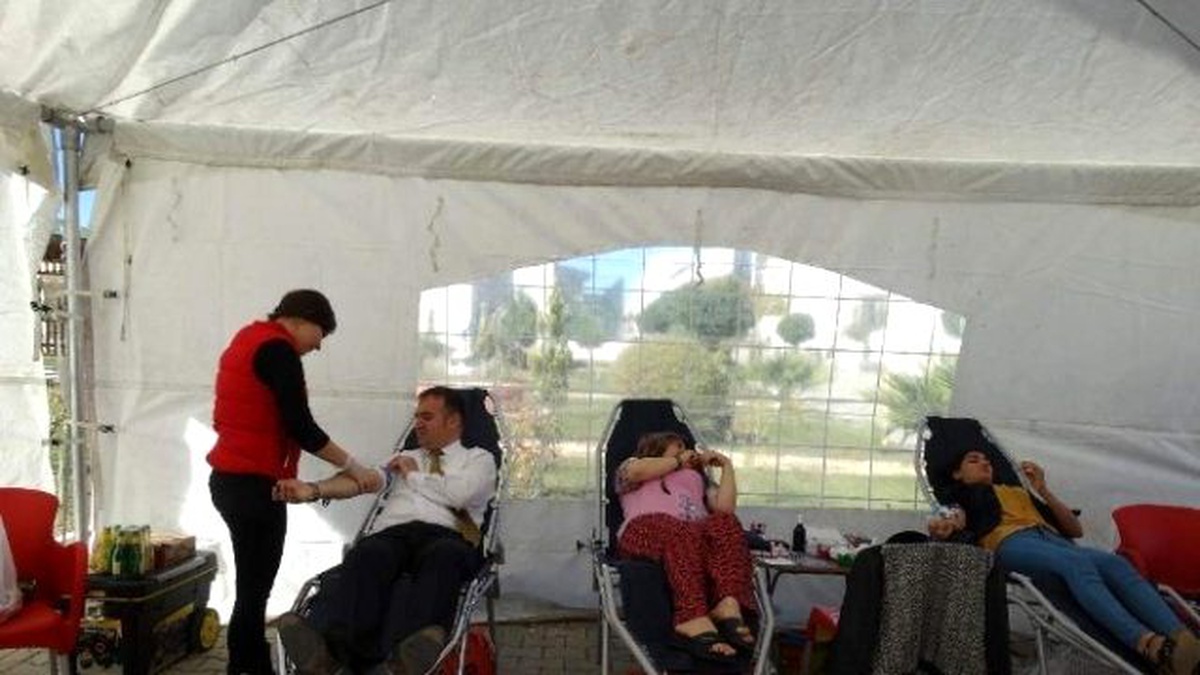 Adıyaman\'da, Yurt Öğrencilerinden Kan Bağışı