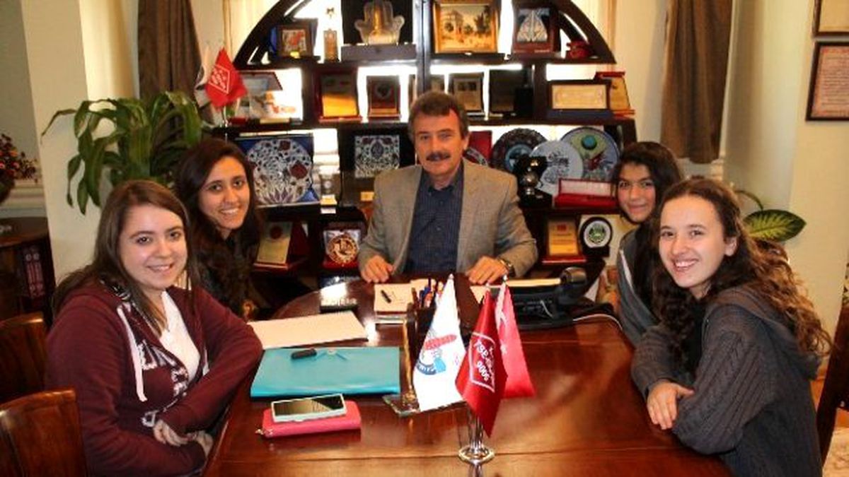 Başkan Çelik, Öğrencilerin Sorularını Cevapladı