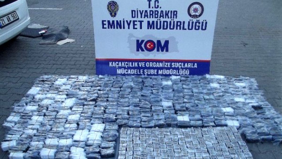 Diyarbakır'da Kaçakçılara 1 Milyon TL'lik Darbe