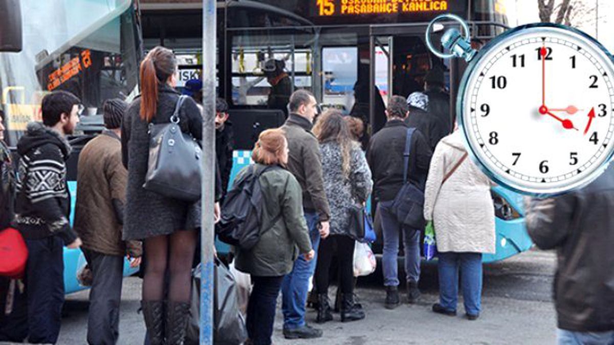 Saatini Geriye Almayı Unutan Vatandaşlar İşe Erken Gitti