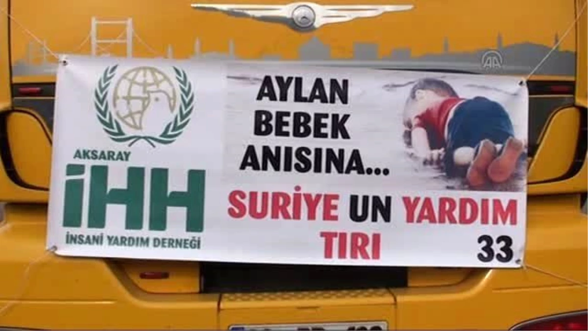 Yardımseverlerden Suriye'ye İnsani Yardım