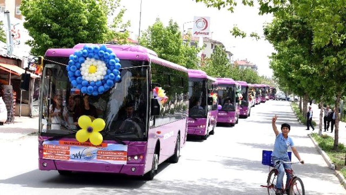 Belediye Otobüsleri 6 Ayda Yaklaşık 2,5 Milyon Yolcu Taşıdı