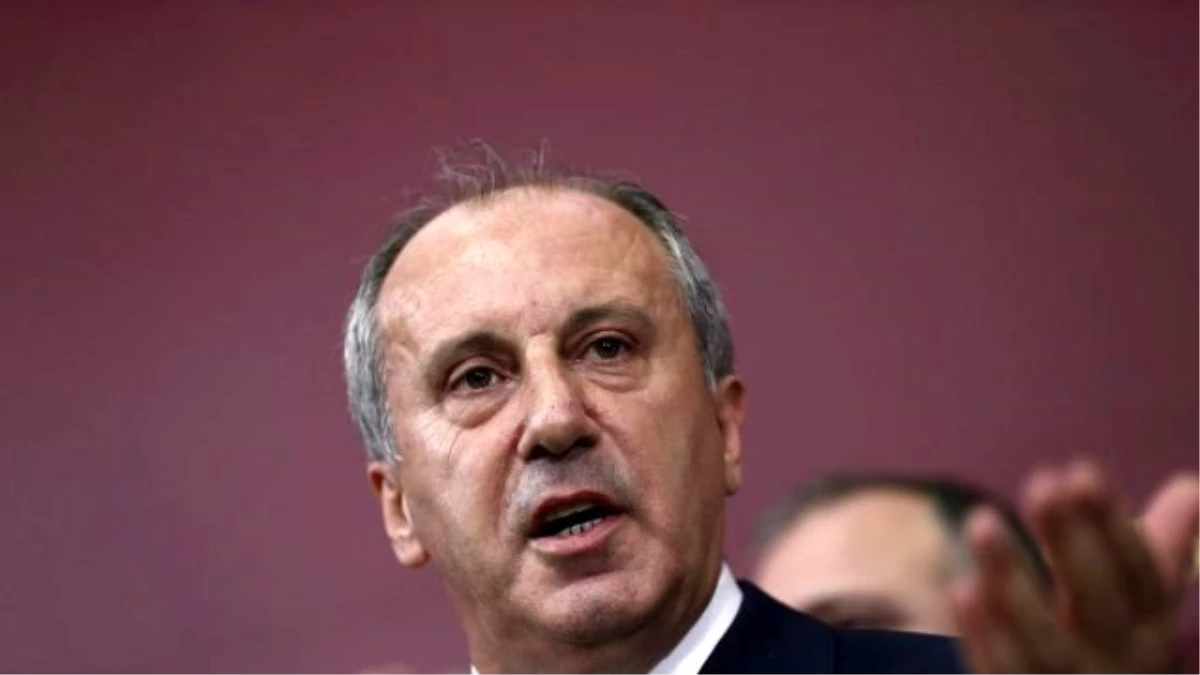 CHP'li İnce: Yarından İtibaren Kurultay İçin İmzaları Toplamaya Başlıyoruz