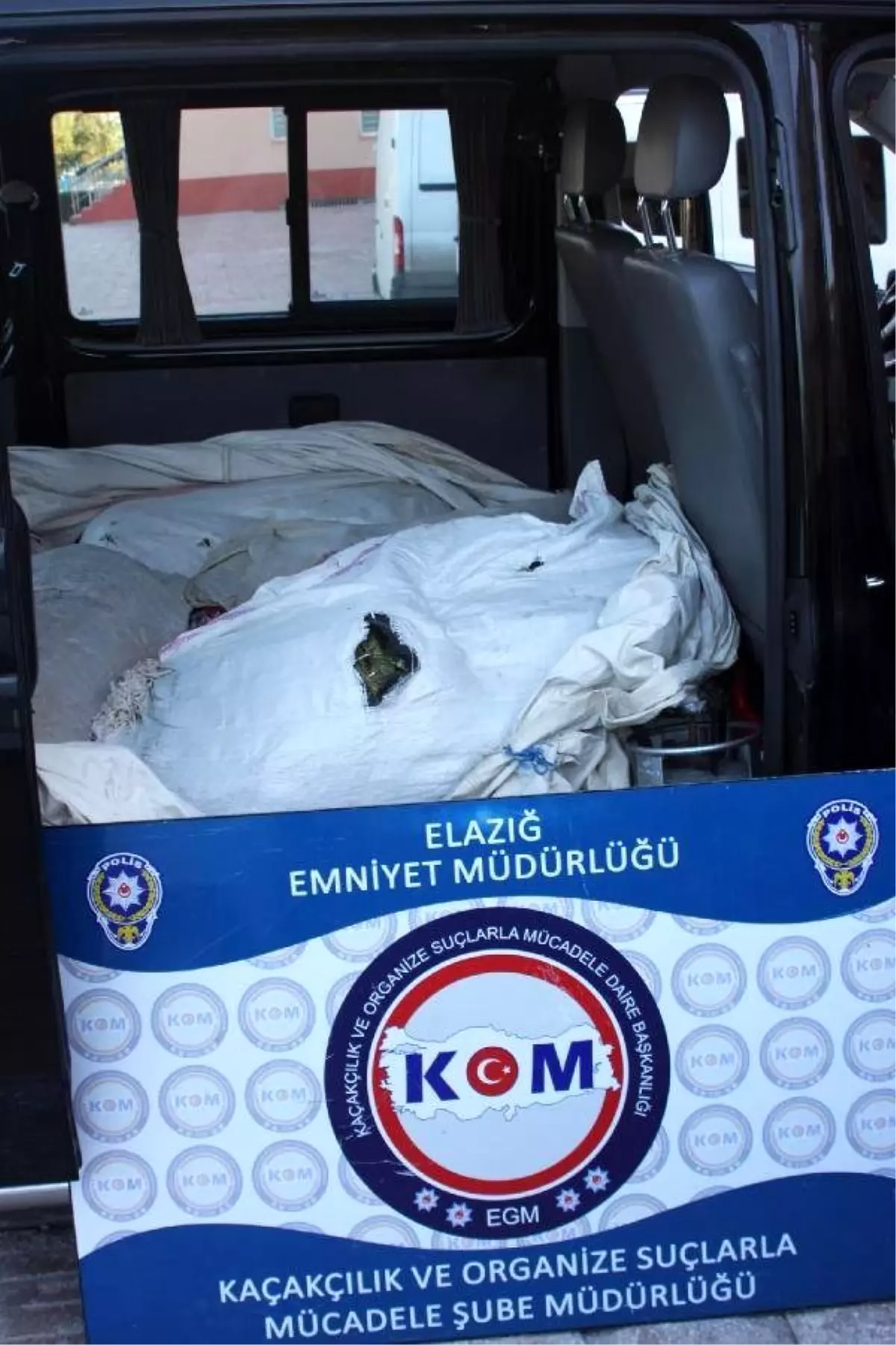 Elazığ\'da 117 Kilo 370 Gram Esrar Ele Geçirildi