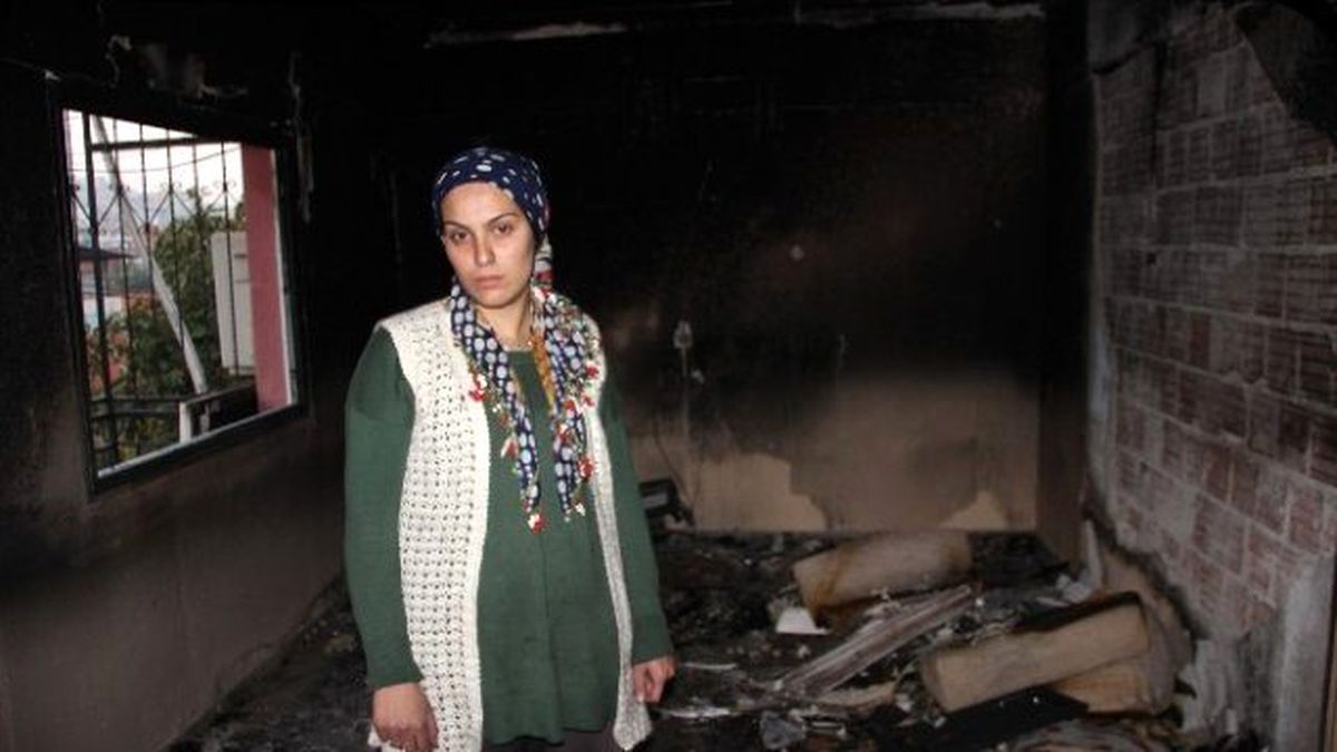Evi Yanan Ailenin Yardım Çığlığı