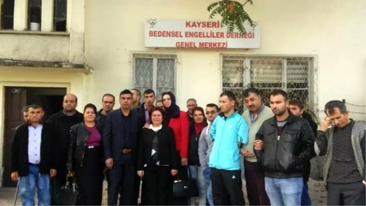 Kayseri Bedensel Engelliler Derneği 3. Olağan Genel Kurulunu Yaptı