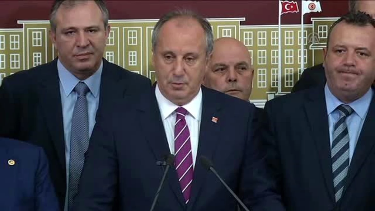 Muharrem İnce: "(Chp) 7.nci Seçimde Başarılı Olacağını Söyleyen Bir Allah\'ın Kulu Var Mı?"