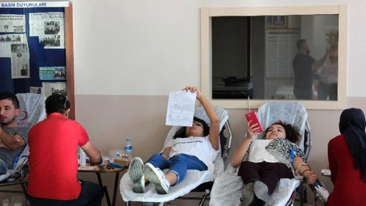 Myo Öğrencileri\'nin Kan Bağışı Duyarlılığı