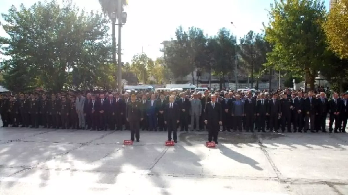 Adıyaman\'da, 10 Kasım Atatürk\'ü Anma Günü