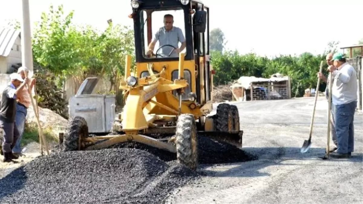 Akdeniz\'de Altyapı Çalışmaları Sürüyor