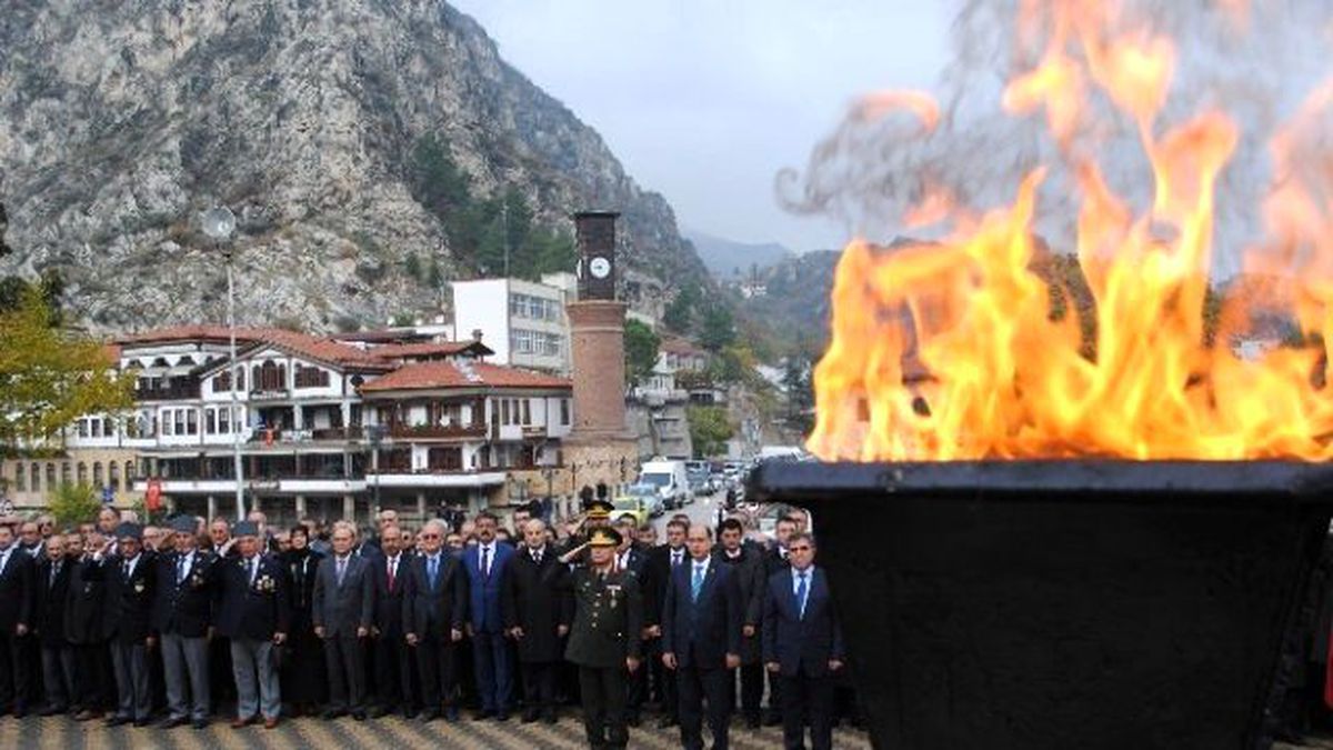 Atatürk Amasya\'da Anıldı