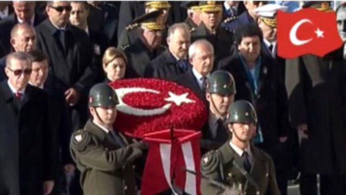 Devlet Erkânı, Atatürk'ü Ölümünün 77. Yılında Anıtkabir'de Andı