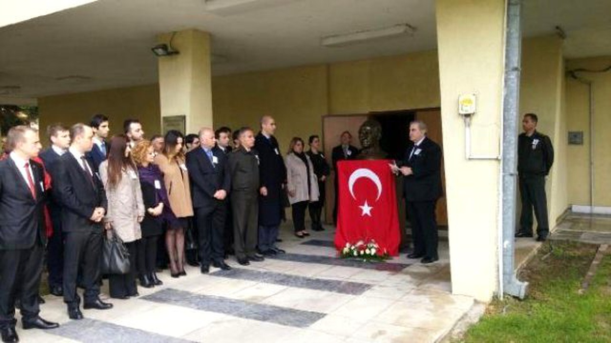 Atatürk, Vefatının 77\'nci Yılında Makedonya\'da Anıldı