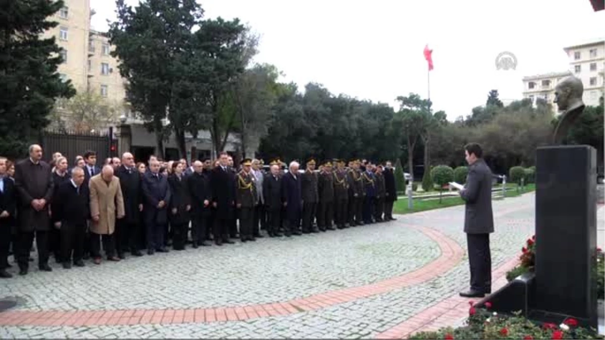 Büyük Önder Atatürk Bakü\'de Anıldı