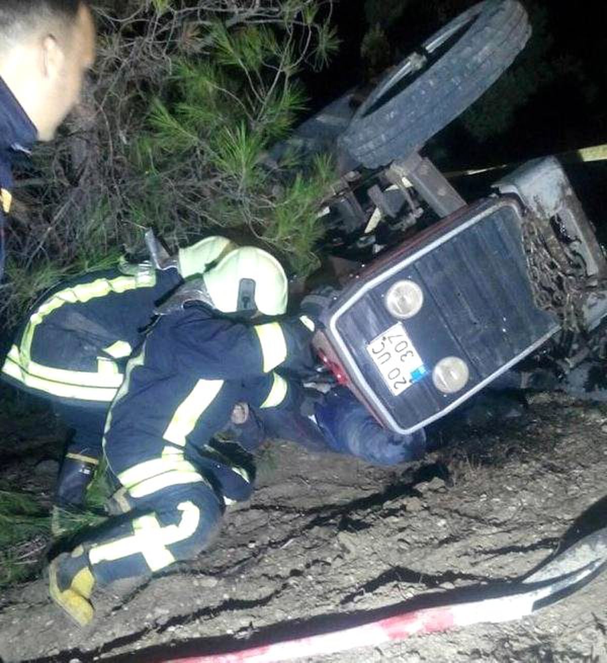 Denizli\'de 1 Sürücü Devrilen Traktörün Altında Kalarak Öldü