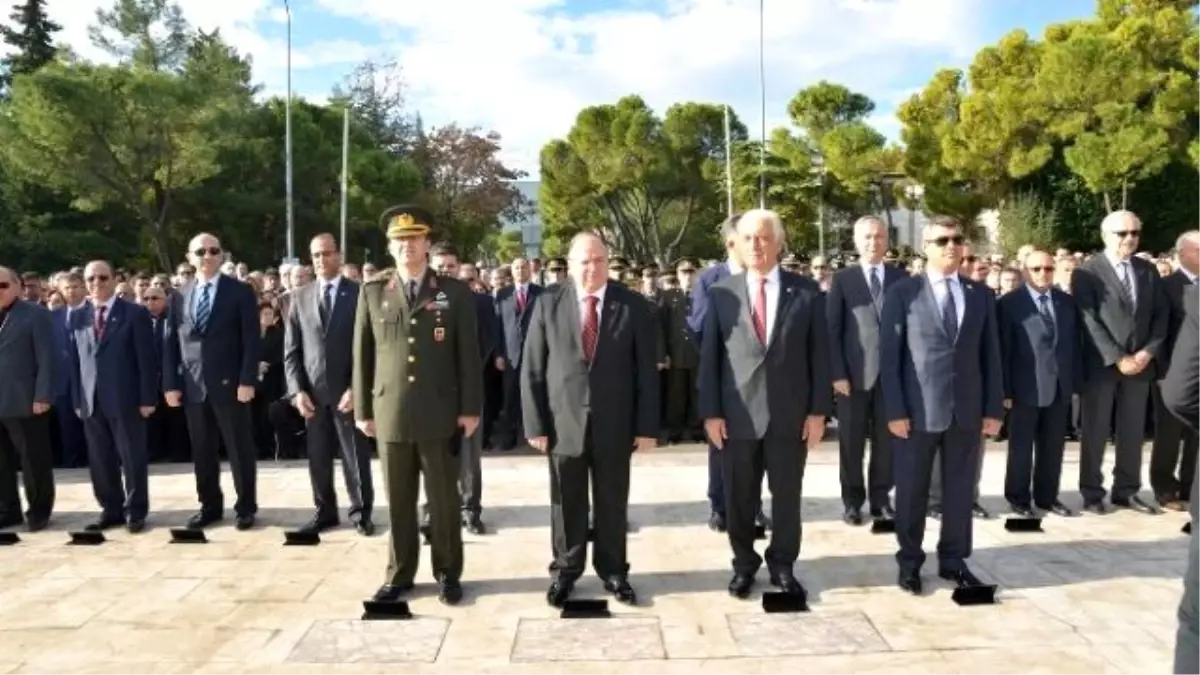 Gazi Mustafa Kemal Atatürk Saygıyla Anıldı