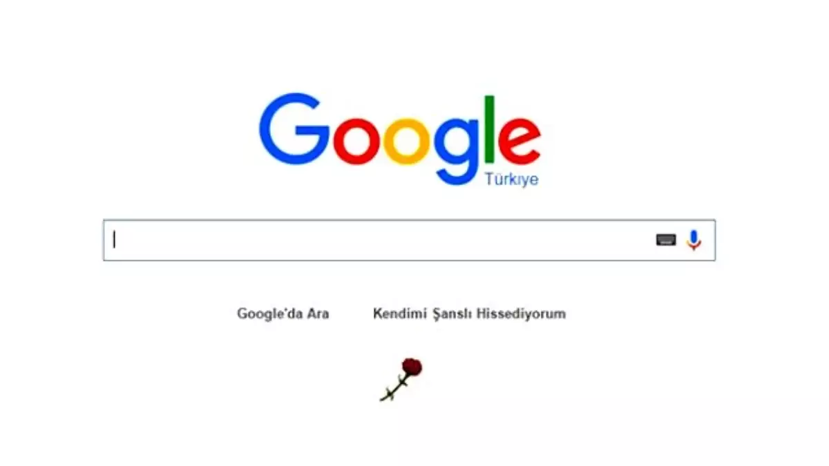 Google\'dan Atatürk İçin Özel Doodle! Neden Sadece Karanfil?