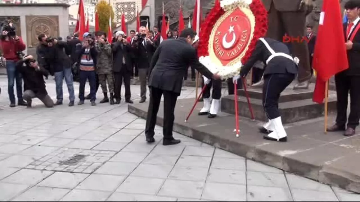 Kayseri Ulu Önder Atatürk, Kayseri?de Anıldı