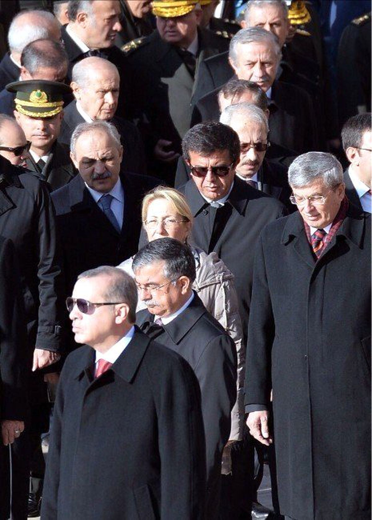 Mhp: "Bahçeli Anıtkabir\'deki Törene Katıldı"