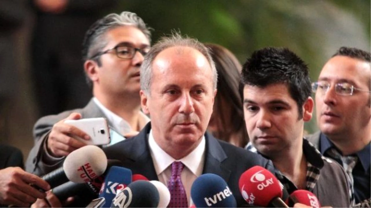 Muharrem İnce: "Olağanüstü Kurultayı Toplayacağım, Kararlıyım"