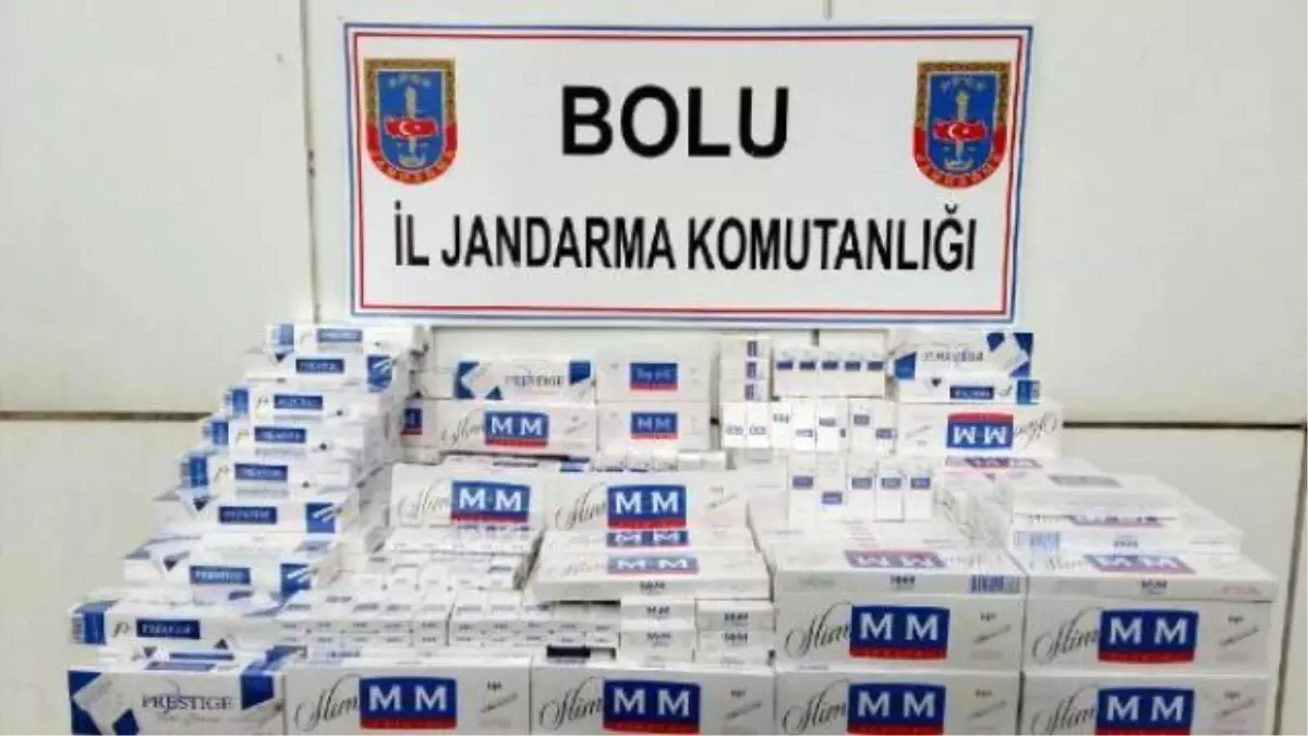 Otobüslerde 7 Bin 930 Paket Kaçak Sigara Ele Geçirildi