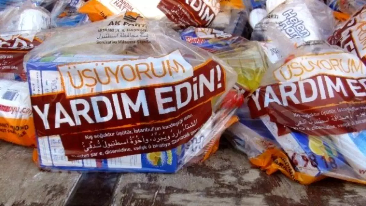 Suriye\'ye 2 Tır İnsani Yardım