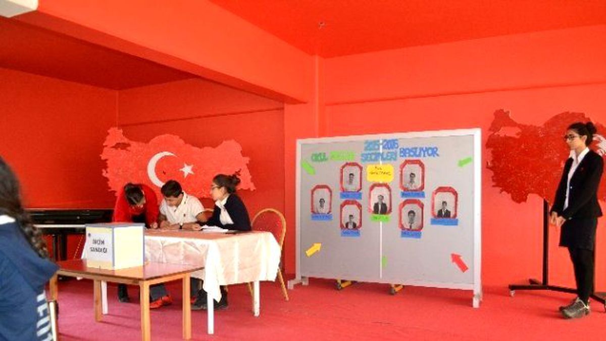 Malatya TED Kolejinde Seçim Heyecanı