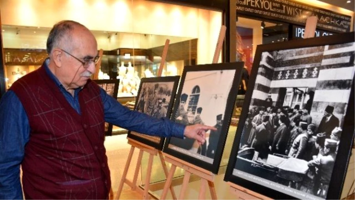 Adana Optimum\'da "Atatürk Fotoğrafları" Sergisi
