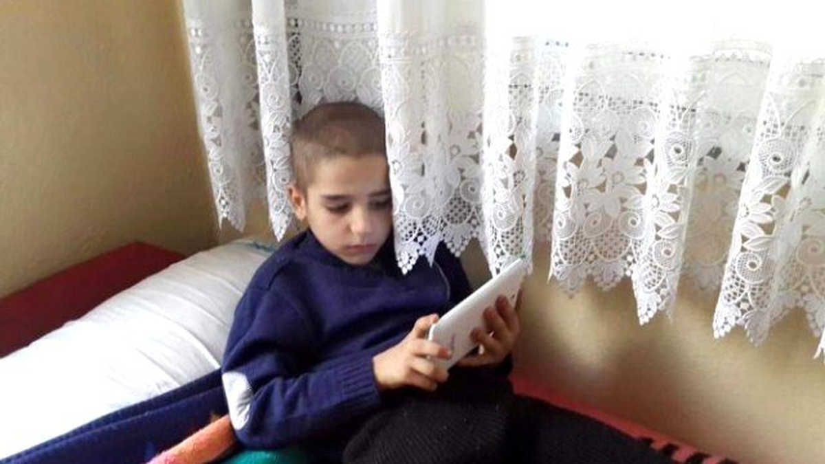 Ayağı Kesilen Suriyeli Muaz, İhh\'nın Alacağı Protez Bacakla Yürüyecek