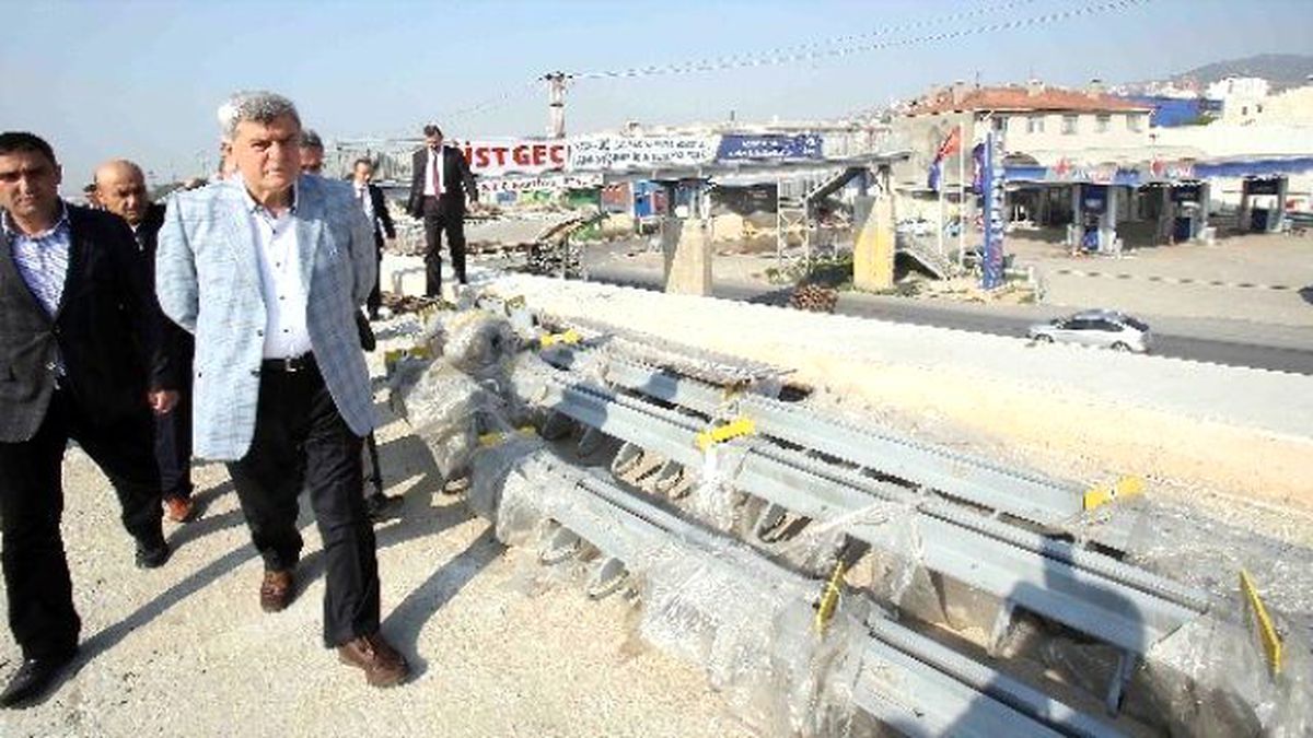 Başkan Karaosmanoğlu Ulaşım Yatırımlarını Denetliyor