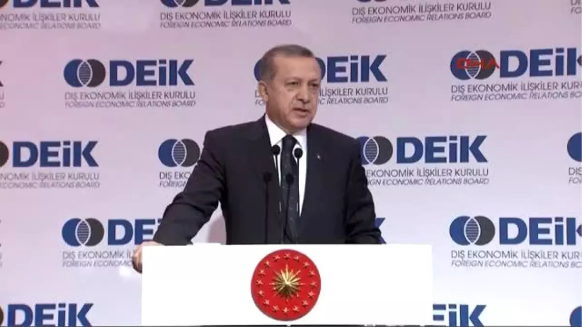 Cumhurbaşkanı Erdoğan, Deik İş Konseyi Başkanları ve Büyükelçiler Toplantıs\'nda Konuştu 2