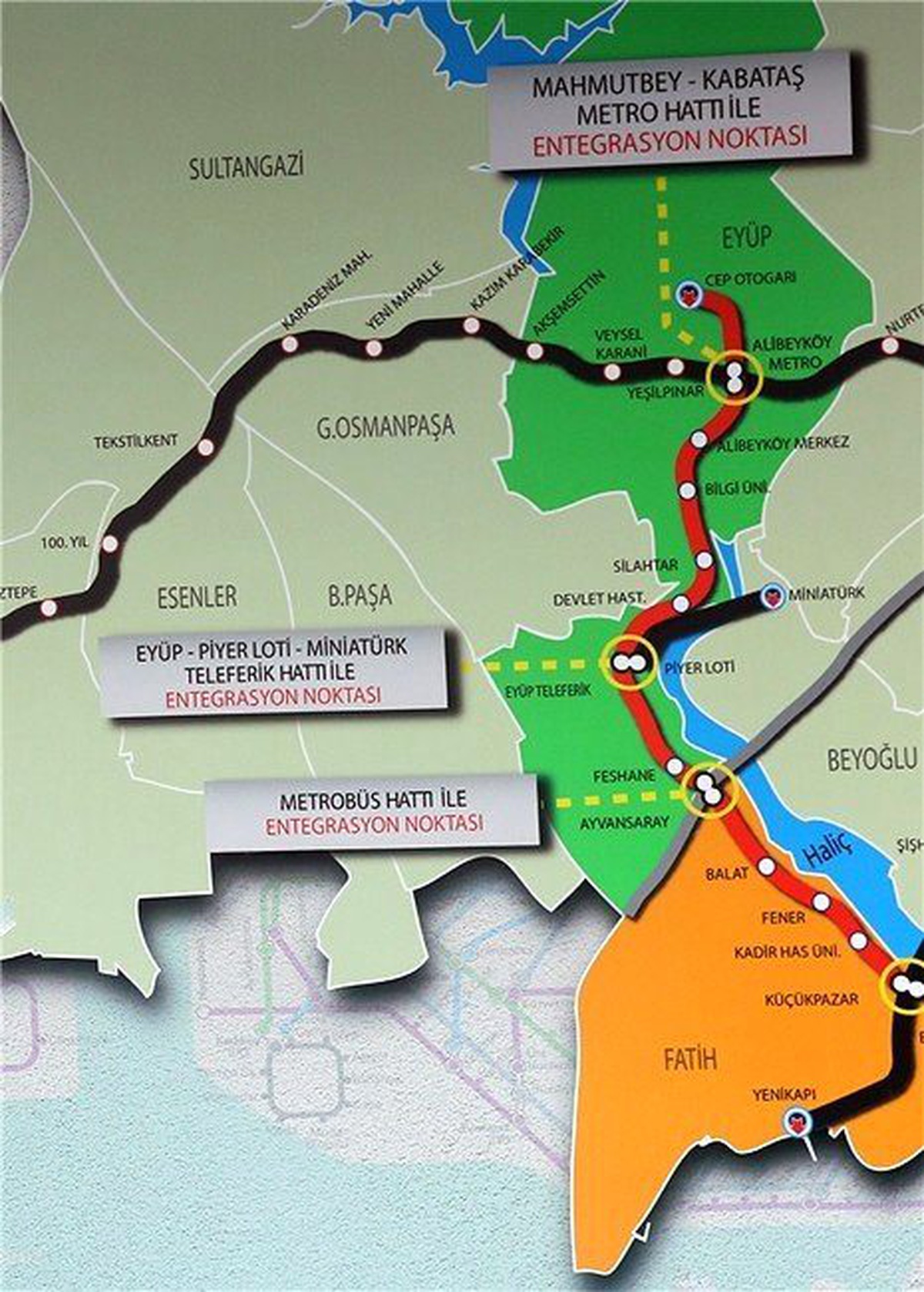 Eminönü Alibeyköy Tramvay Hattı Projesinde Çed Süreci Başladı