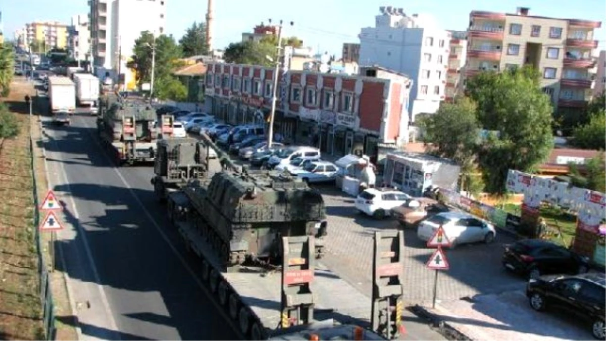 Gaziantep\'ten Çatışma Bölgesine Askeri Sevkiyat