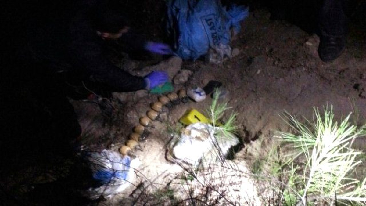 İzmir\'de Patlayıcıların Bulunma Anı Kamerada