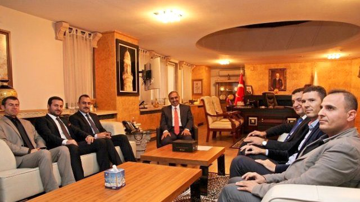 Mardin Barosu\'ndan Vali Koçak\'a Ziyaret
