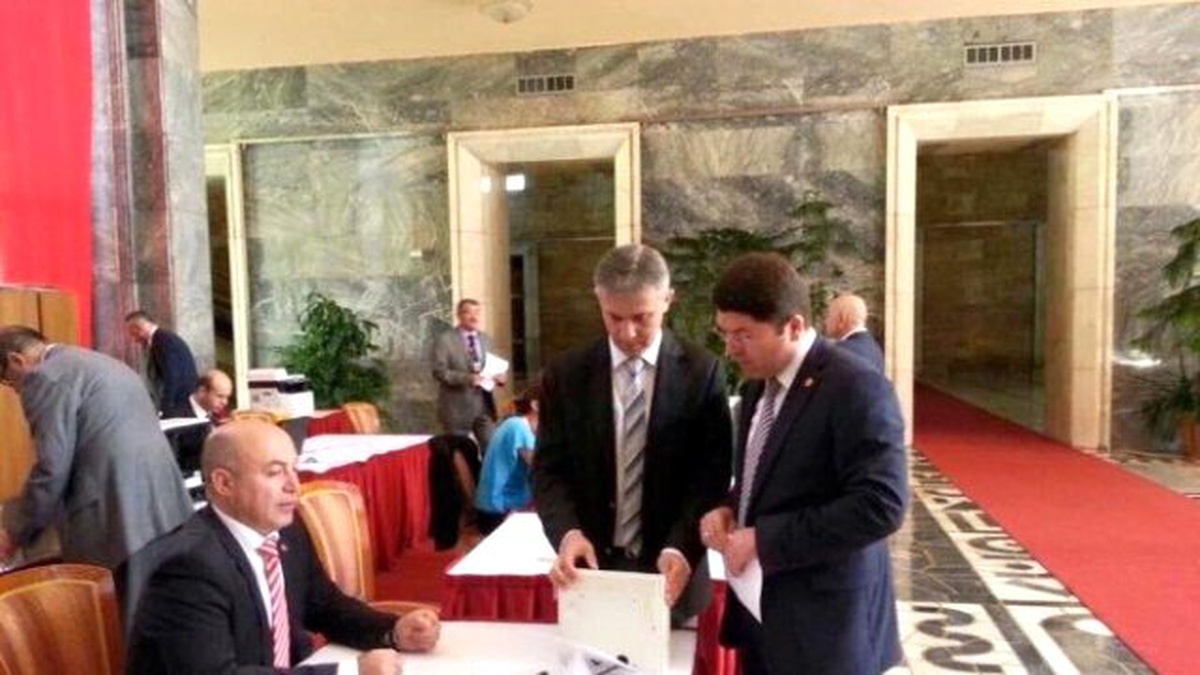 Milletvekili Tunç, TBMM\'ye Kaydını Yaptırdı