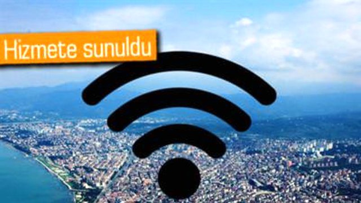 Ordu\'ya Ücretsiz İnternet Hizmeti