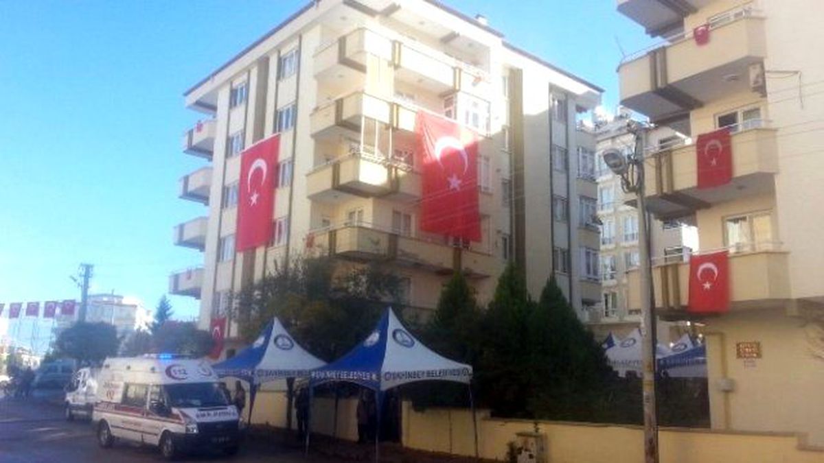 Şehit Ateşi Gaziantep\'e Düştü