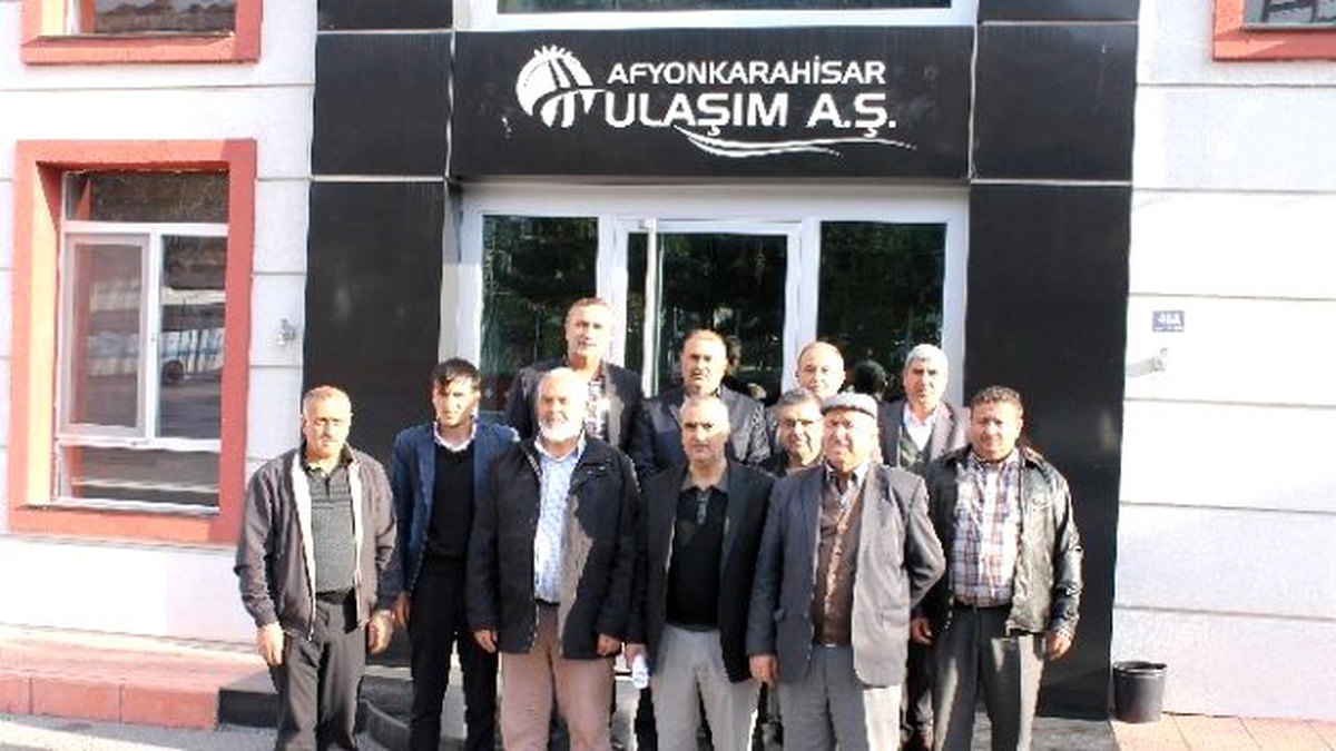 Afyonkarahisar Minibüsçü Esnafından Taksicilere Tepki