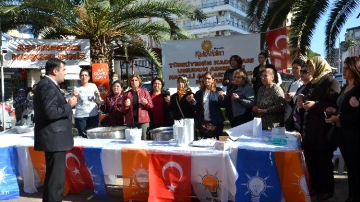 AK Parti Nazilli İlçe Kadın Kollarından Aşure Etkinliği
