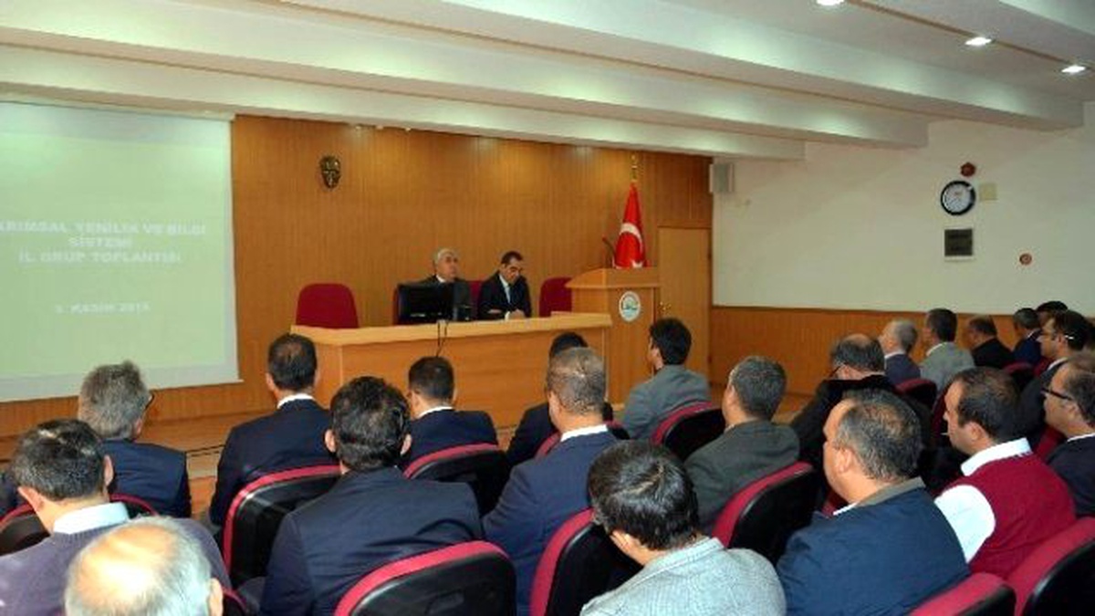 Aydın\'da Tarımsal Yenilik ve Bilgi Sistemi Grup Toplantısı Yapıldı