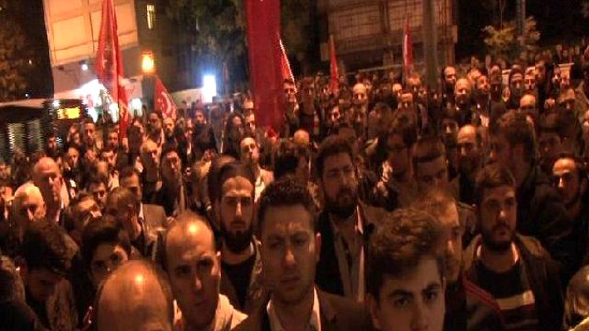 Bangladeş Konsolosluğu Önünde Protesto Eylemi