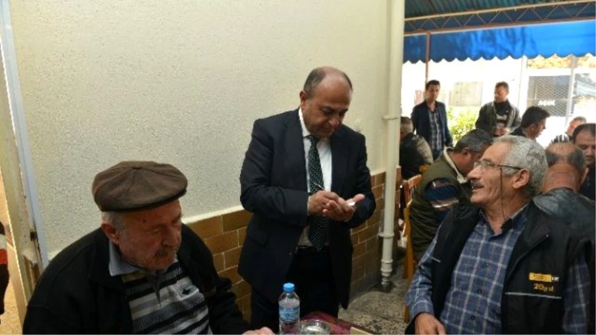 Başkan Arslan\'dan Egekent\'te Esnaf Turu
