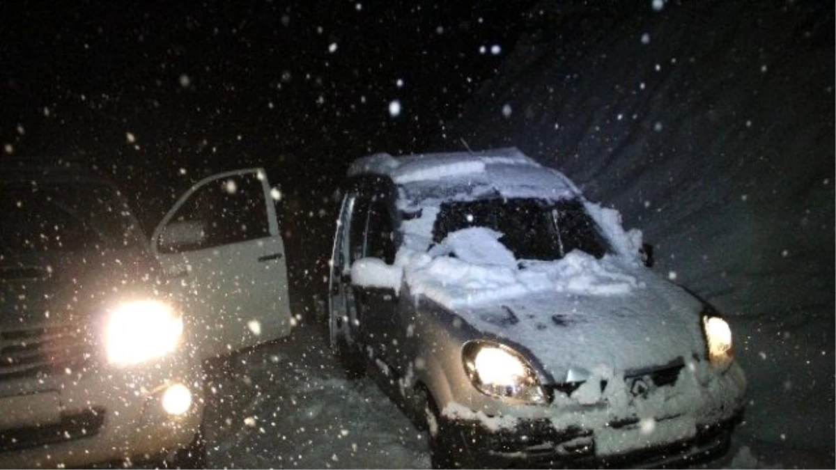 Erzurum\'da Kar Çilesi Başladı