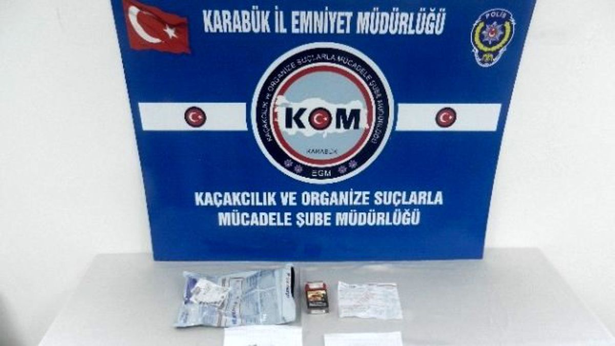 Karabük\'te Uyuşturucu Operasyonu