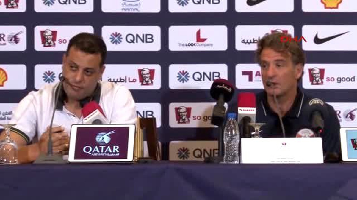 Katar Milli Futbol Takımı Teknik Direktörü Carreno Türkiye ile Güzel Bir Maç Yapacağız