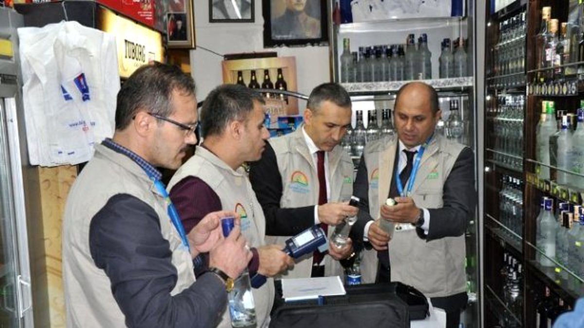 Manisa\'da Kaçak ve Sahte İçki Denetimi