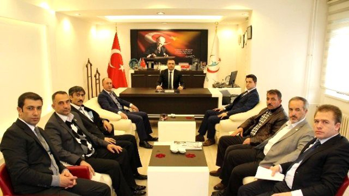 Sağlık-sen Erzincan Şubesinden Ziyaret