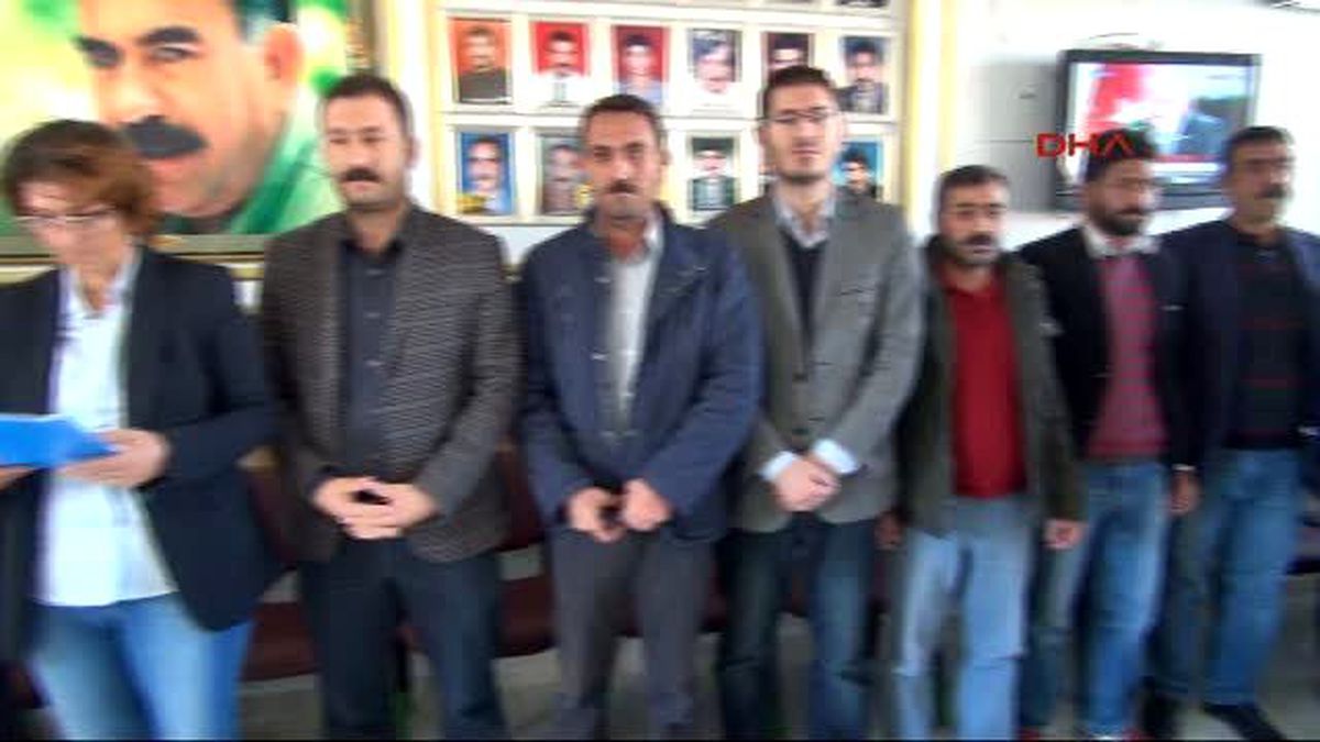Şanlıurfa\'da Hdp ve Dbp Üyeleri Silvan\'a Gidecek